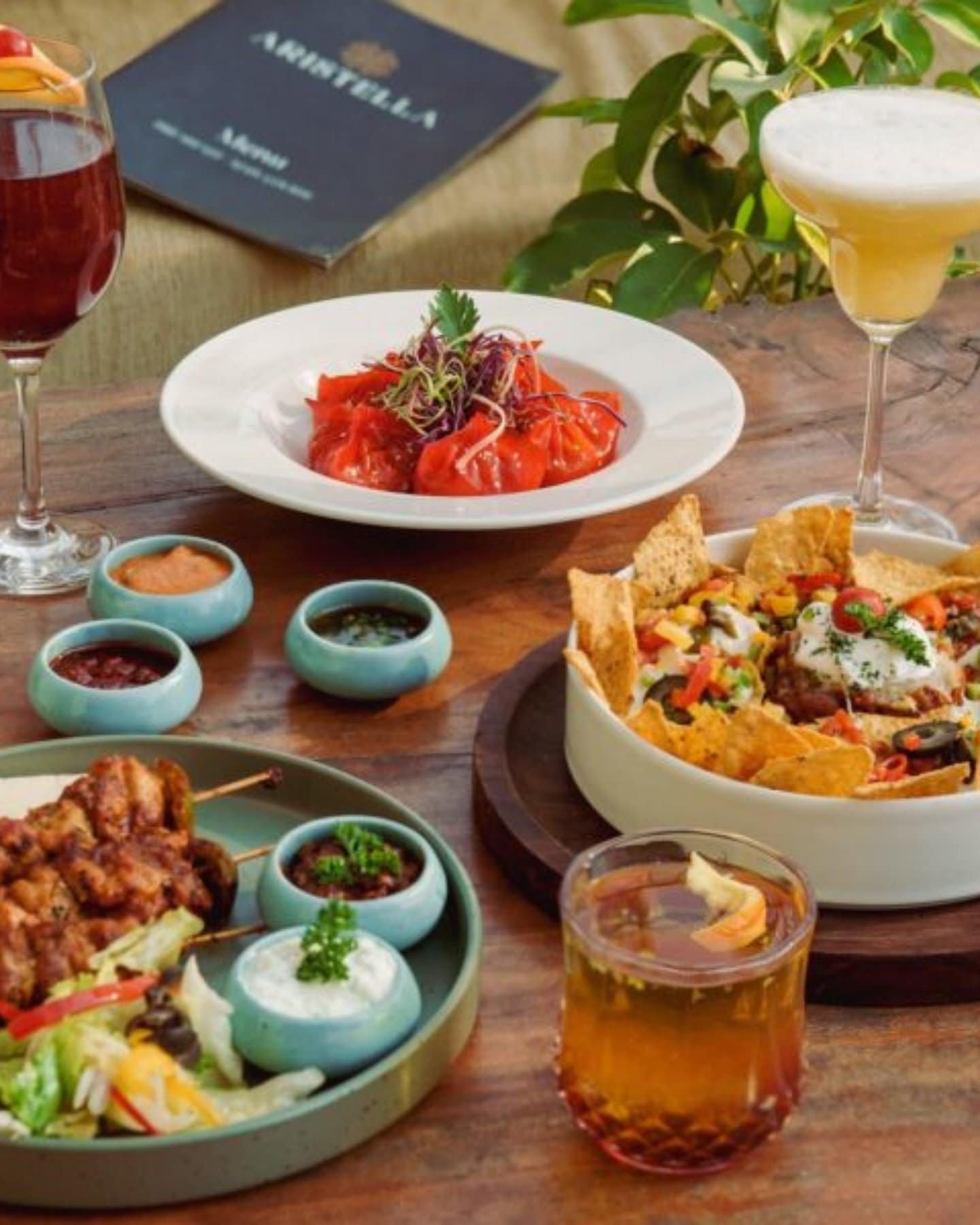 Instagrammable cafe Dehradun rooftop ambiance at Aristella