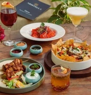 Food at Aristella Cafe & Bar, Dehradun